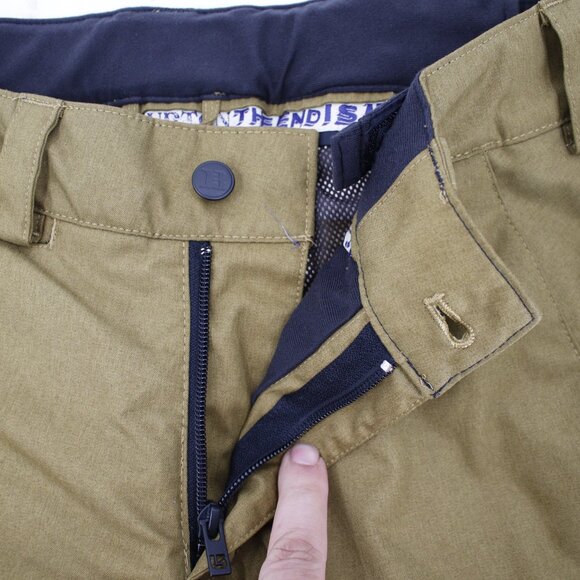 Burton Men's Cargo Pants - Tan - Picture 11 of 16